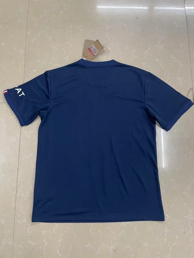 Nike Paris Saint-Germain Qatar Airways 海军蓝渐变条纹球衣 2