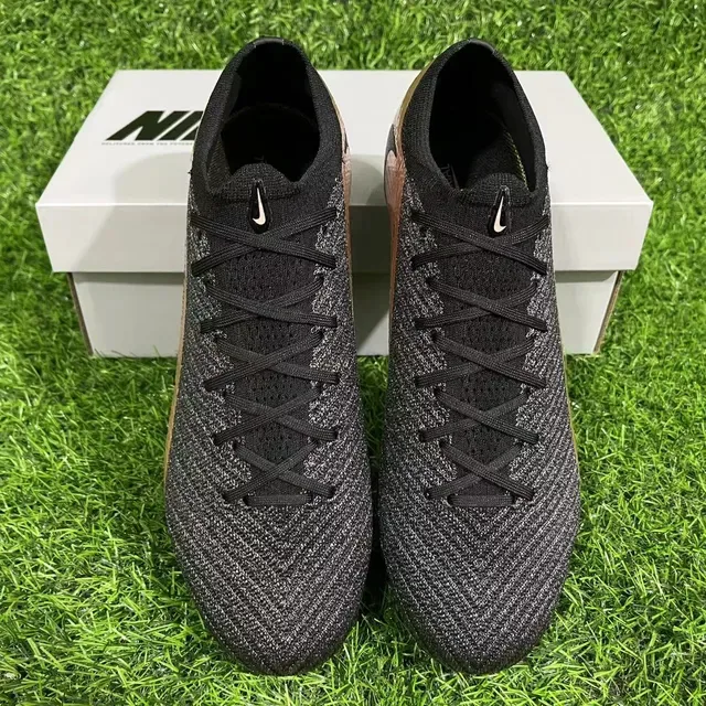 Nike Phantom GT Air Zoom Noir Cuivre Chaussures de football Terrain Ferme 2