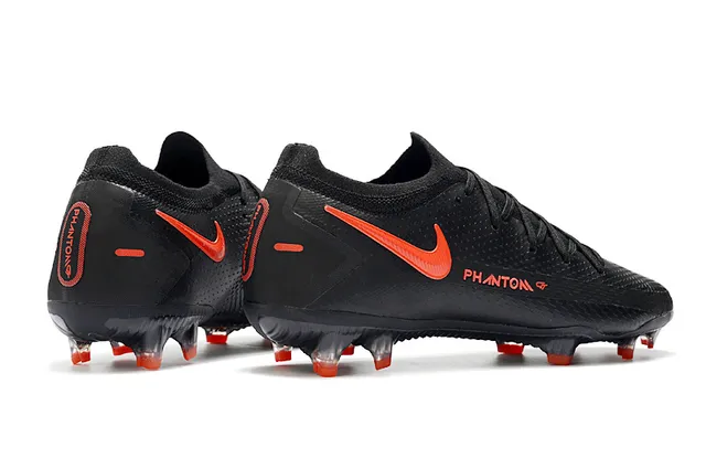 Nike Phantom GT Black Orange Firm-Ground ফুটবল জুতা 7