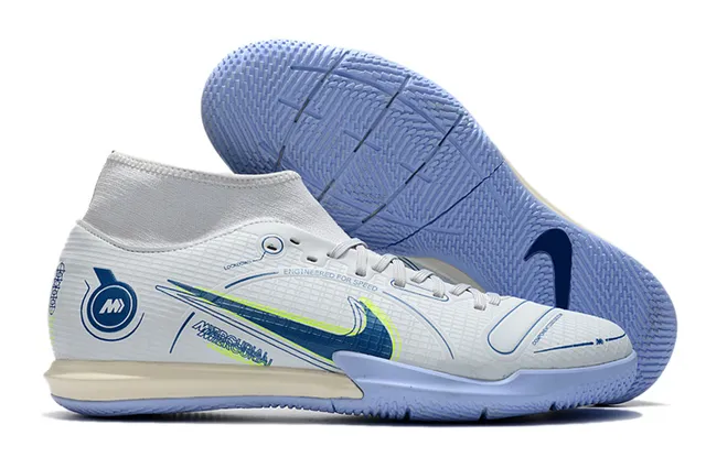 Nike Phantom GT Indoor Cyan Blue Orange ইন্ডোর ফুটবল জুতা 6