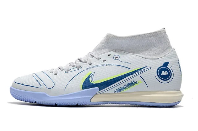 Nike Phantom GT Indoor Cyan Blue Orange ইন্ডোর ফুটবল জুতা 8
