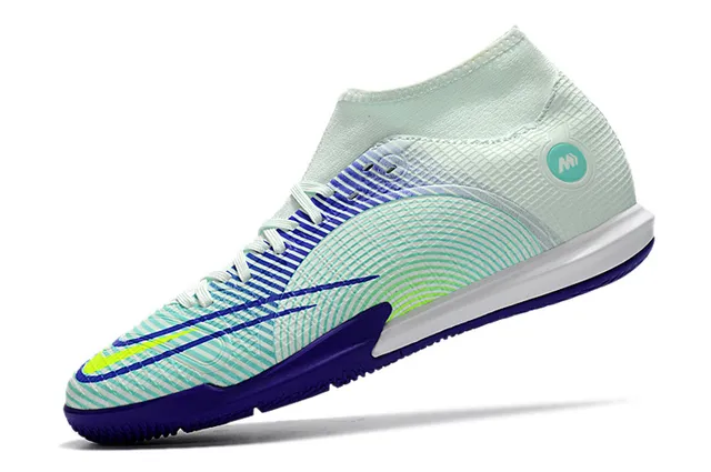 Nike Phantom GT Indoor Cyan Blue Orange ইন্ডোর ফুটবল জুতা 10