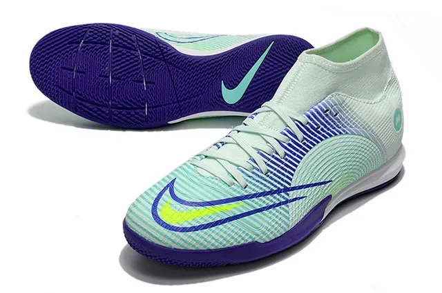 Nike Phantom GT Indoor Cyan Blue Orange ইন্ডোর ফুটবল জুতা 11