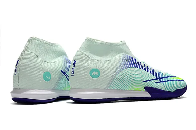 Nike Phantom GT Indoor Cyan Blue Orange ইন্ডোর ফুটবল জুতা 12