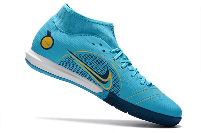 Nike Phantom GT Indoor Cyan Blue Orange ইন্ডোর ফুটবল জুতা 23
