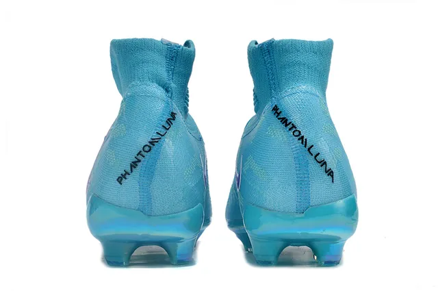 Nike Phantom GT سماوي فاتح قوس قزح Firm-Ground Soccer Shoes 4