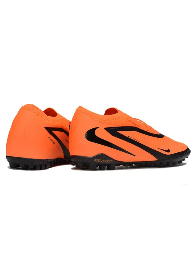 Nike ReactX Orange Black Turf Soccer Shoes 2