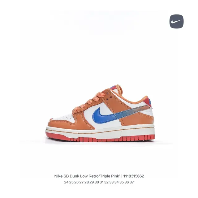Nike SB Dunk Low Triple Pink স্কেটবোর্ড জুতা 8