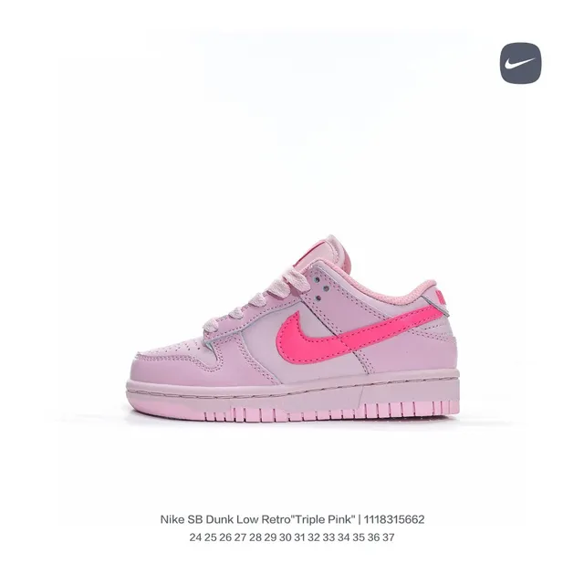 Nike SB Dunk Low Triple Pink স্কেটবোর্ড জুতা 9