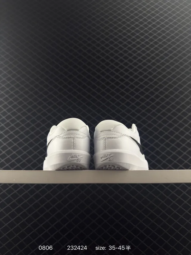 Nike SB Force 58 सादा ও कालो स्केटबोर्ड जूतो 3