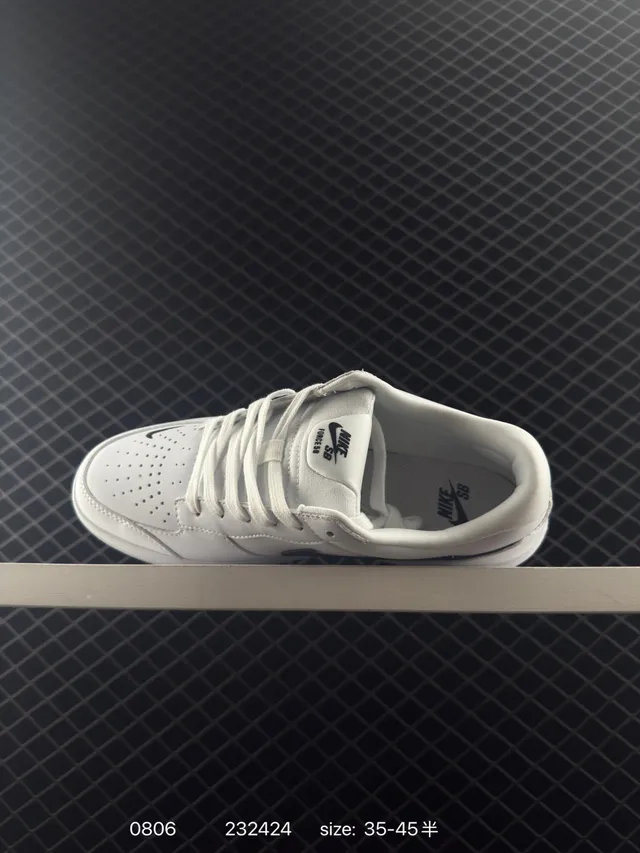Nike SB Force 58 सादा ও कालो स्केटबोर्ड जूतो 4