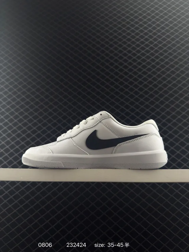 Nike SB Force 58 सादा ও कालो स्केटबोर्ड जूतो 5
