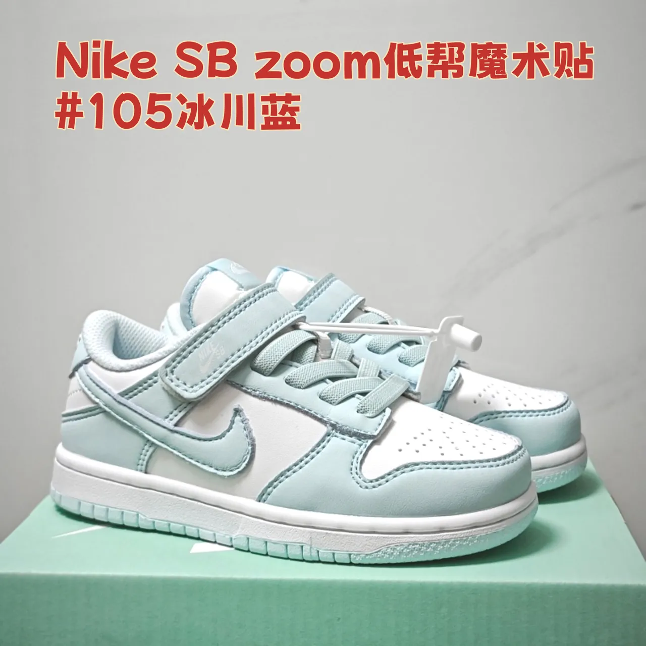 Nike SB Zoom Dunk Low Ice Blue স্কেটবোর্ড জুতো 12
