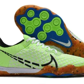 Nike Tiempo Legend أخضر متعدد الألوان صوف علوي غير متماثل عقالة أحذية رياضية