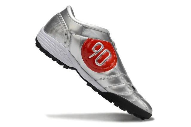 Nike Total 90 III Metallic Silver Turf Soccer Shoes 3