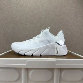 Nike White and Silver Sculpted Midsole Lifestyle Sneaker — Nike Lifestyle Sneakers photo from the Yupoo catalog