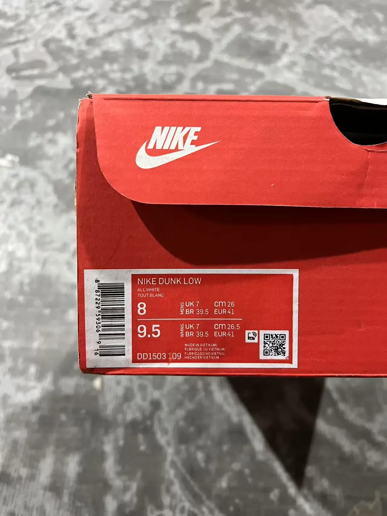 Nike সাদা কালো লো-টপ লেদার আপার লাইফস্টাইল স্নিকার 11