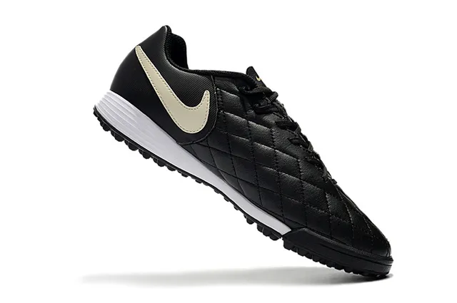 Nike সাদা কমলা নিম্ন-কাট সিন্থেটিক আপার রিবড টেক্সচার্ড ফোরফুট আর্টিফিশিয়াল-গ্রাস সকার শুজ 13