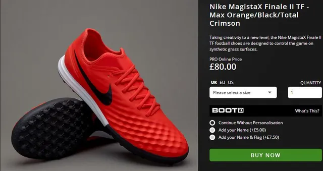 Nike chaussures de football pour pelouse blanc et orange, avec empeine synthétique matelassée et col bas-cut 7