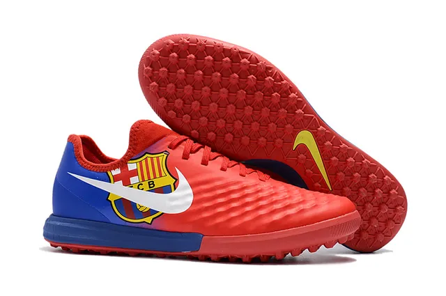 Nike chaussures de football pour pelouse blanc et orange, avec empeine synthétique matelassée et col bas-cut 14