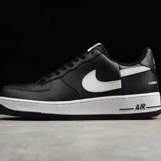Nike x Comme des Garçons Air Force 1 Preto e Branco Sneakers Lifestyle