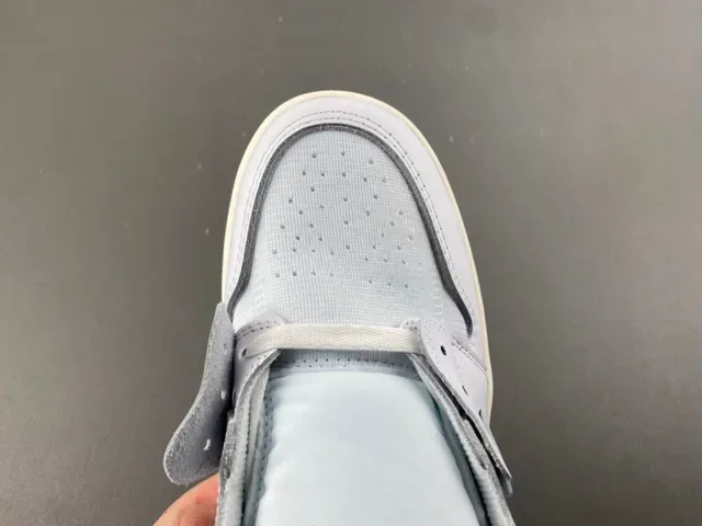 Nike x Off-White Air Jordan 1 'The Ten' Tênis de Basquete Cinza Claro 6