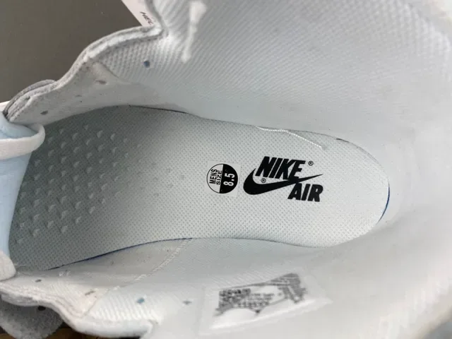 Nike x Off-White Air Jordan 1 'The Ten' Tênis de Basquete Cinza Claro 8