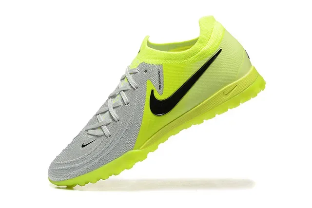 Nike 黄色灰色 Low-Cut Knit Upper Turf 足球鞋 5