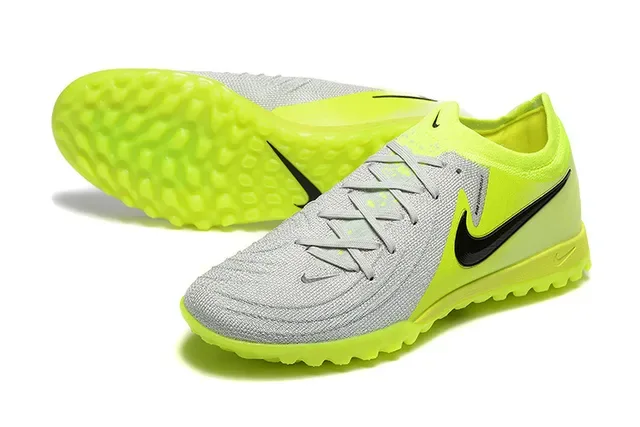 Nike 黄色灰色 Low-Cut Knit Upper Turf 足球鞋 7