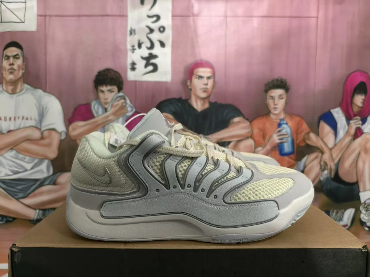 Nike Zoom 2K Gray Beige Cage-Style Chunky Sneakers 2