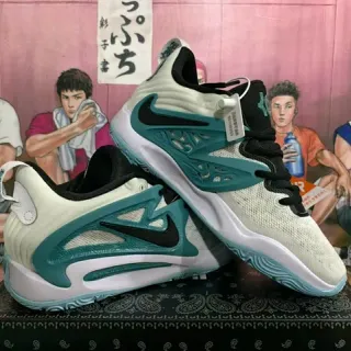 Nike Zoom 2K সাদা টিল খোদাইকৃত পিন্জরা বাস্কেটবল জুতা