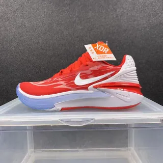 Nike Zoom Freak लाल सफेद चमकदार सिंथेटिक हाई टॉप बास्केटबॉल जूते