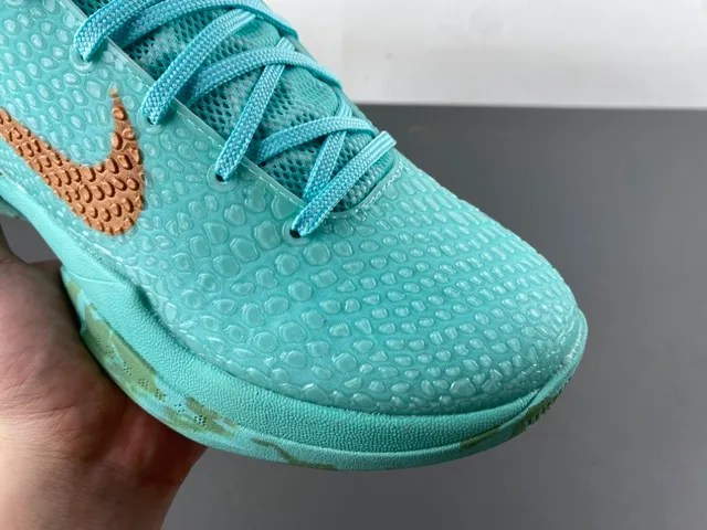 Nike Zoom Kobe VI Mint and Copper 篮球鞋 2