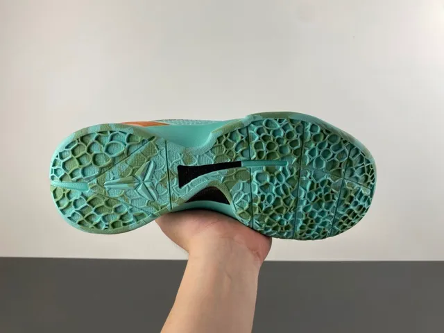 Nike Zoom Kobe VI Mint and Copper 篮球鞋 9