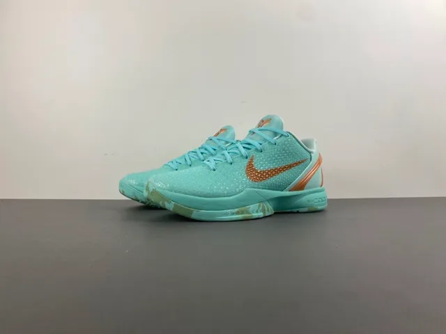 Nike Zoom Kobe VI Mint and Copper 篮球鞋 11