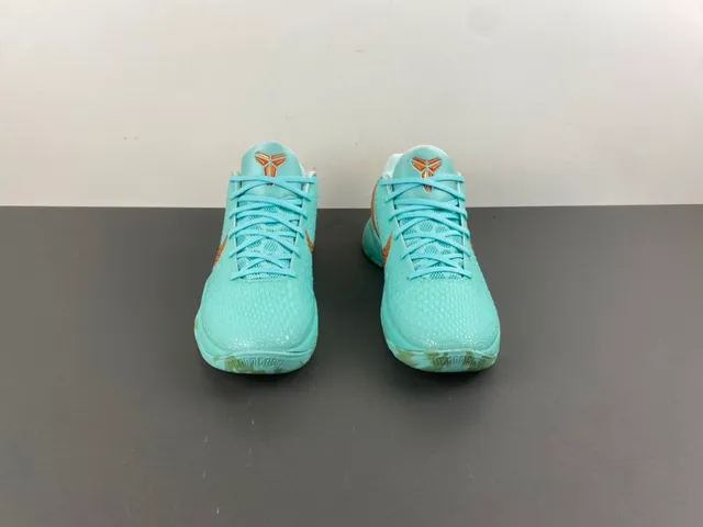Nike Zoom Kobe VI Mint and Copper 篮球鞋 12
