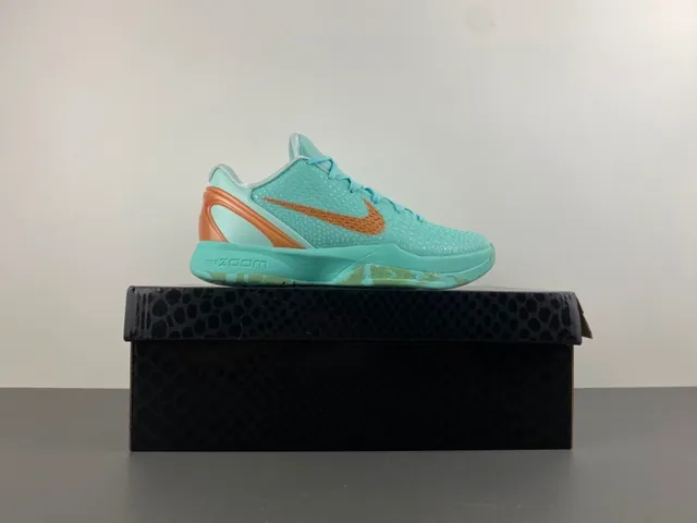 Nike Zoom Kobe VI Mint and Copper 篮球鞋 16