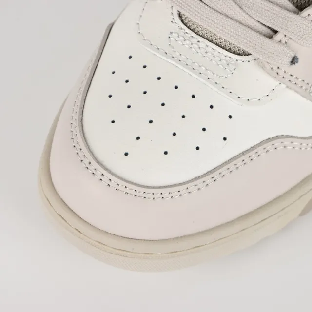 Off-White Beige Deconstructed Arrow-Logo Lifestyle Sneakers 5
