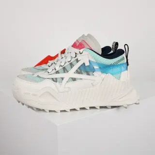 Off-White DDSY-1000 White Mint Blue Chunky Sneakers
