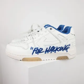 Off-White For Walking White and Blue Lifestyle Sneakers
