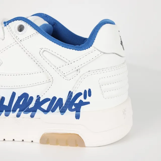 Off-White For Walking White and Blue Lifestyle Sneakers 4