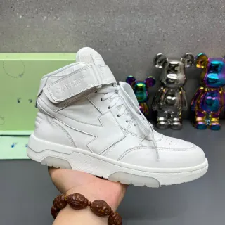 Off-White High-Top Deconstructed Lifestyle Sneakers