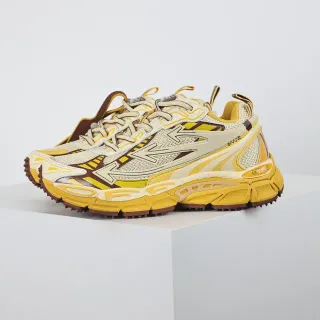 Off-White Runner Yellow Cream Brown Chunky Sneakers