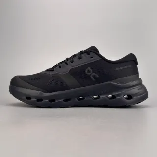 On Black Monochrome Engineered Mesh Upper Running Shoes