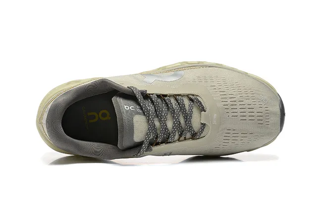 On Cloudmonster Beige Gray 跑鞋 3