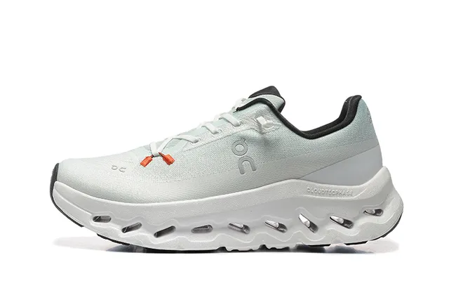 On Cloudmonster Ice Gray 跑鞋 5