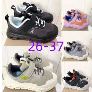 On Gray Black Dual-Closure Waterproof Lifestyle Sneakers