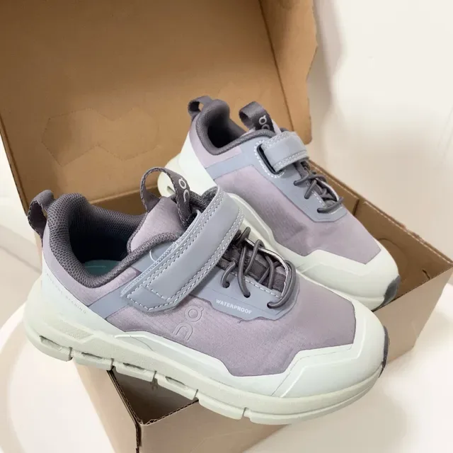 On Gris Negro Doble Cierre Impermeables Zapatillas Lifestyle 19
