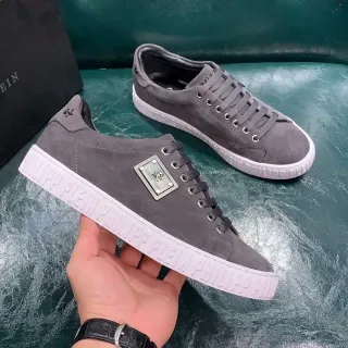 Philipp Plein लॉगो सोल स्कल लाइफस्टाइल स्निकार