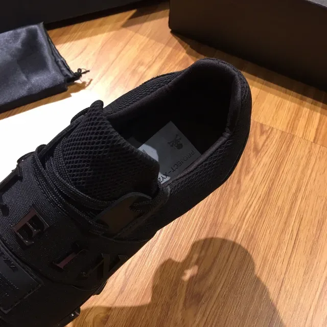 Philipp Plein Project XXZ tênis estilo de vida todo preto 2